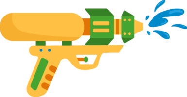 acqua pistola, Songkran Festival elemento. png