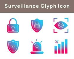 Surveillance Vector Icon Set