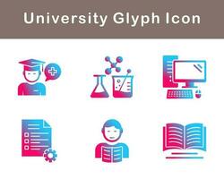 university Vector Icon Set