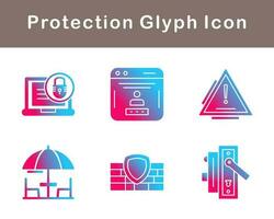 Protection Vector Icon Set