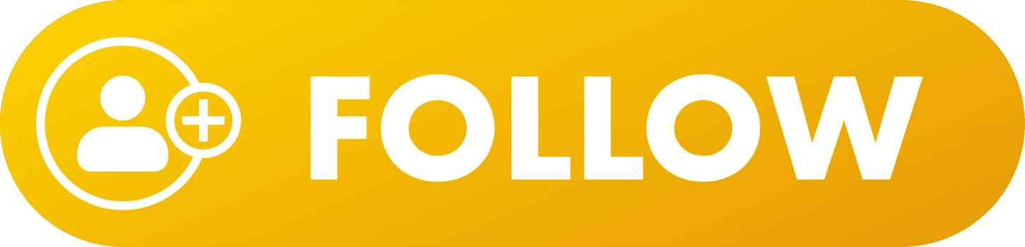 seguir botón en plano diseño estilo. degradado seguir botón interfaz para web y aplicaciones png