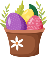 Easter element graphic icon illustration. Traditional and cultural decorative symbol. png