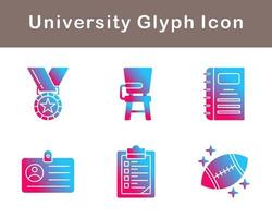 university Vector Icon Set