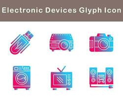 electrónico dispositivos vector icono conjunto