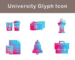 university Vector Icon Set