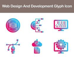 Web Design And Development Vector Icon Set