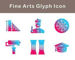 Fine Arts Vector Icon Set