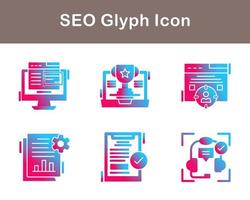 seo vector icono conjunto