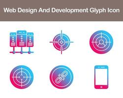 Web Design And Development Vector Icon Set