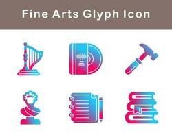 Fine Arts Vector Icon Set