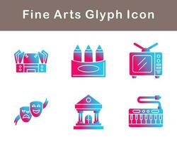 Fine Arts Vector Icon Set