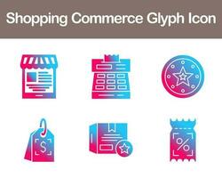 Shopping Commerce Vector Icon Set