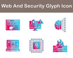 Web And Security Vector Icon Set