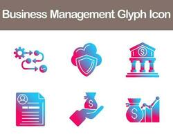 Business Management Vector Icon Set