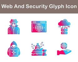 Web And Security Vector Icon Set