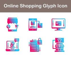 Online Shopping Vector Icon Set