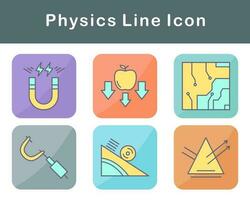 Physics Vector Icon Set