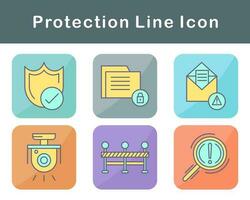 Protection Vector Icon Set