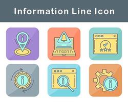 Information Vector Icon Set