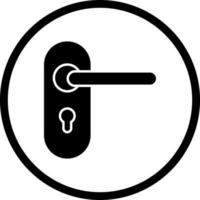 Door Lock Vector Icon