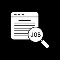 Job Vector Icon Design