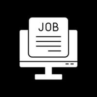 Job Vacancy Vector Icon Design