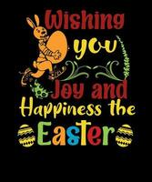 Happy Easter tshirt design, Easter sunday tshirt design, Happy easter sunday, easter, sunday vector