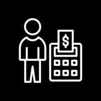 Accountant Vector Icon Design