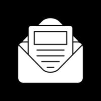 E Newsletter Vector Icon Design