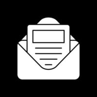 E Newsletter Vector Icon Design