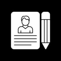 Job Application Vector Icon Design