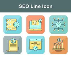 SEO Vector Icon Set