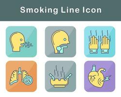 Smoking Vector Icon Set