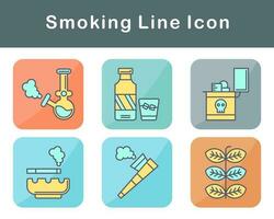 Smoking Vector Icon Set