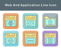 Web And Application Vector Icon Set