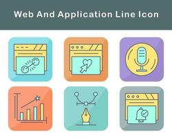 Web And Application Vector Icon Set