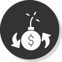 Debt Vector Icon Design