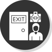 Exit Interview Vector Icon Design