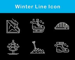 Winter Vector Icon Set