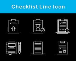 Checklist Vector Icon Set