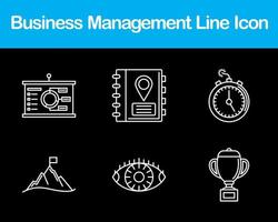 Business Management Vector Icon Set