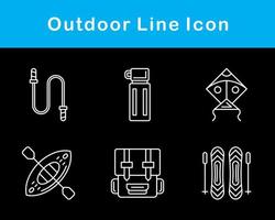 Outdoor Vector Icon Set