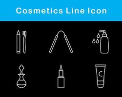 productos cosméticos vector icono conjunto