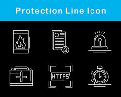 Protection Vector Icon Set