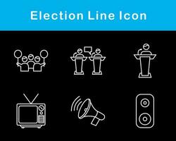 elección vector icono conjunto