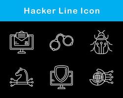 Hacker Vector Icon Set