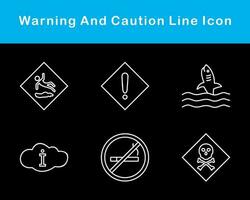 Warning And Caution Vector Icon Set