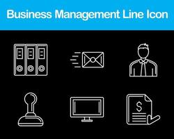 Business Management Vector Icon Set