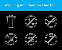 Warning And Caution Vector Icon Set