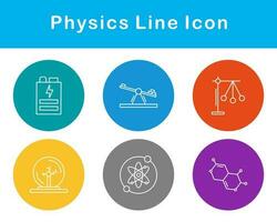 Physics Vector Icon Set